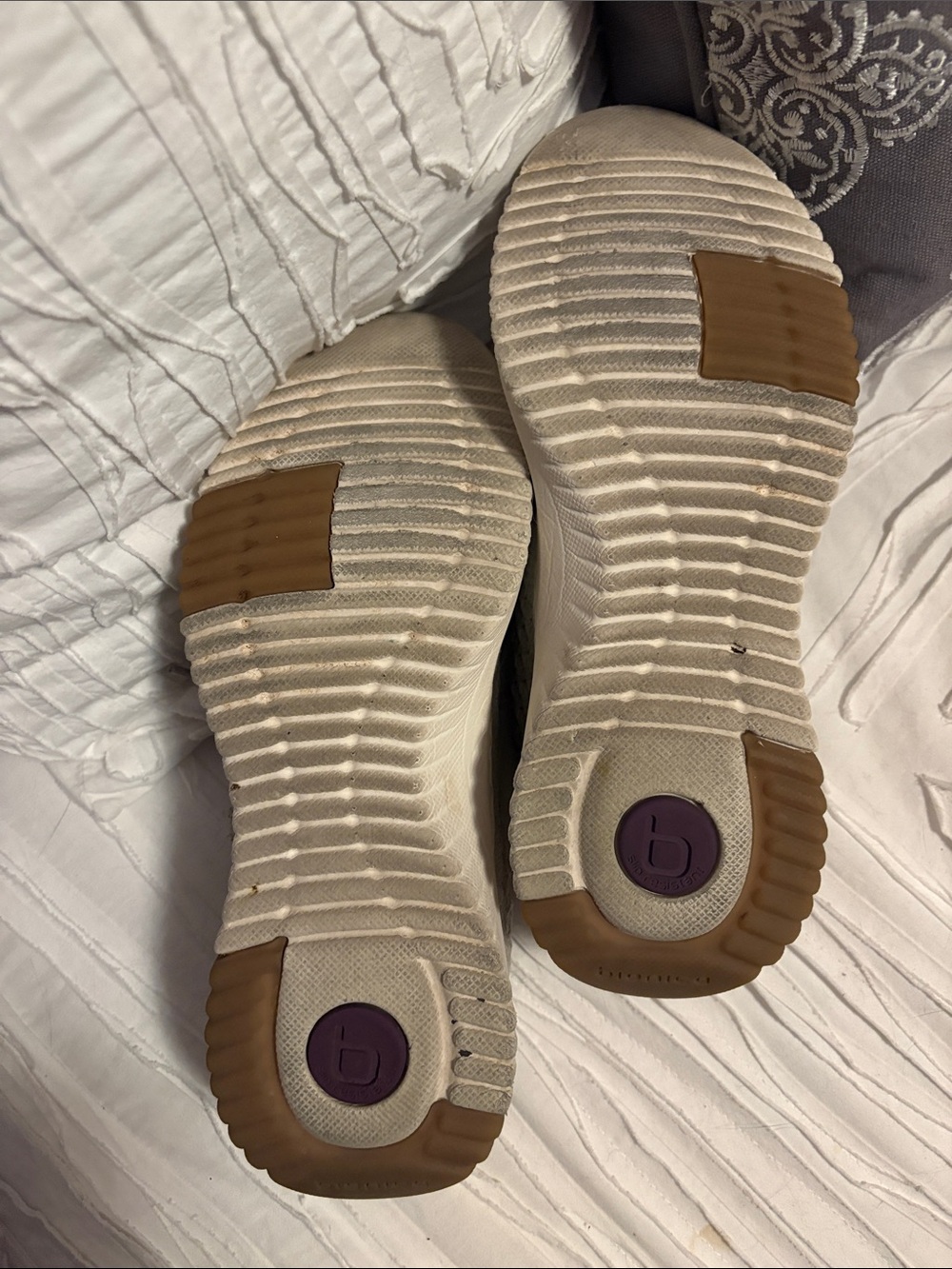 Bionica Onie Gray Knit Slip-On Athletic Sneakers - Picture 5 of 6